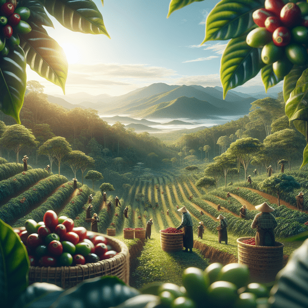 Bourbon Santos Kaffee - Ursprung und Anbau