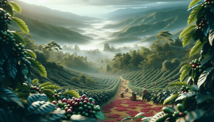 Popayan Kaffee - Ursprung und Anbau