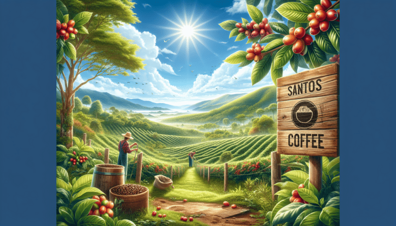 Brazilian Santos Kaffee - Ursprung und Anbau