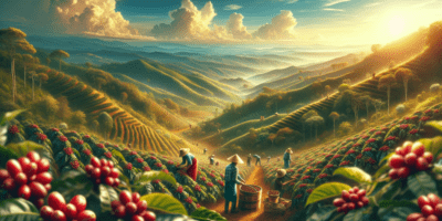 Bourbon Santos Kaffee - Ursprung und Anbau