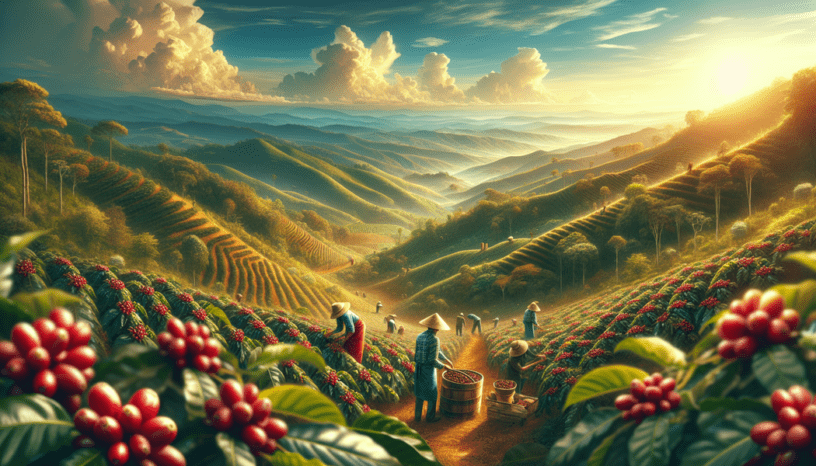 Bourbon Santos Kaffee - Ursprung und Anbau